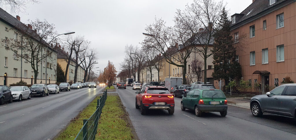 Eine Blick auf den Ist-Zustand in der Boelckestraße