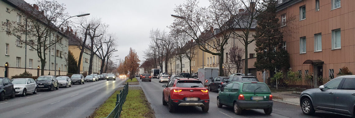 Eine Blick auf den Ist-Zustand in der Boelckestraße